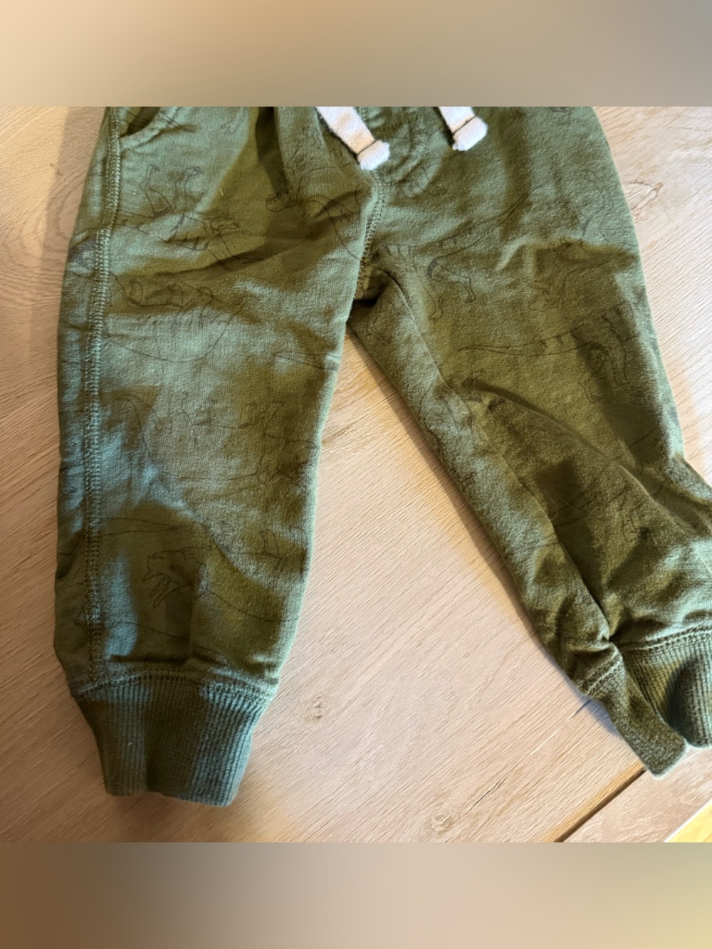 Carter's Olive Green Jogger Sweatpants with Drawcord